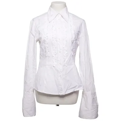 Blus (Vit) från ESPRIT Bomull, Elastan, Polyamid