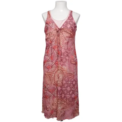 Dress (Pink, Brown, Multicolored) from Joy Polyester