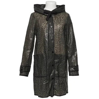 Manteau imperméable (Gris, Noir) de Zara Polyuréthane