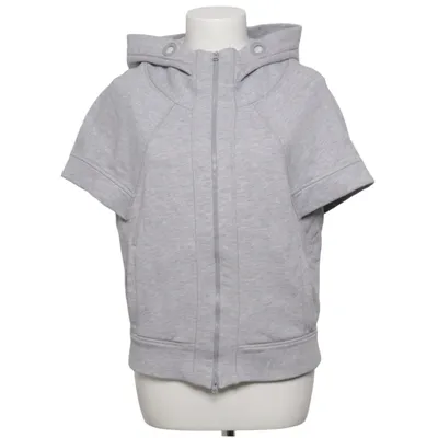 Short sleeve hoodie (Gray) from Adidas by Stella McCartney Cotton, Polyester
