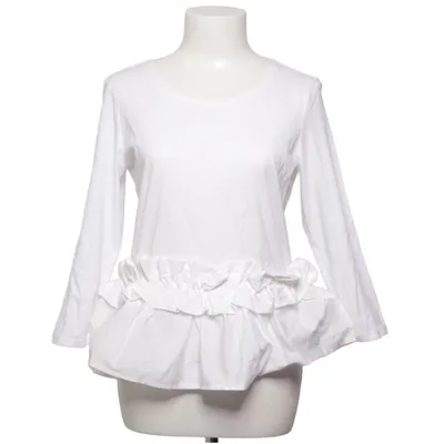 Top péplum (Blanc) de Reserved Coton