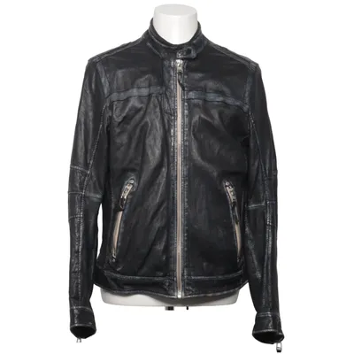 Läderjacka (M0007774) från Gipsy Bomull, Skinn, Polyester