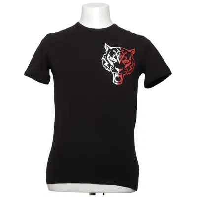 T-shirt (Noir) de Plein Sport Coton, Élasthane