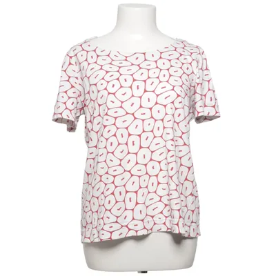 T-shirt (Röd, Vit) från Jordnära Ekologisk bomull