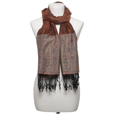 Écharpe (Marron, Multicolore) de Pashmina Cachemire