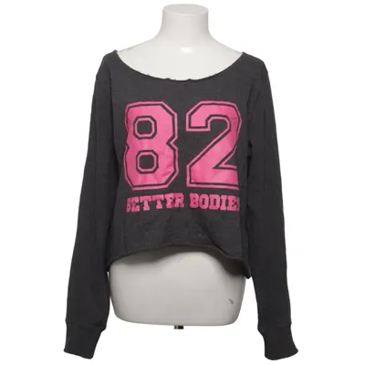 Sweatshirt (Grå, Pink) fra Better Bodies Bomuld, Polyester