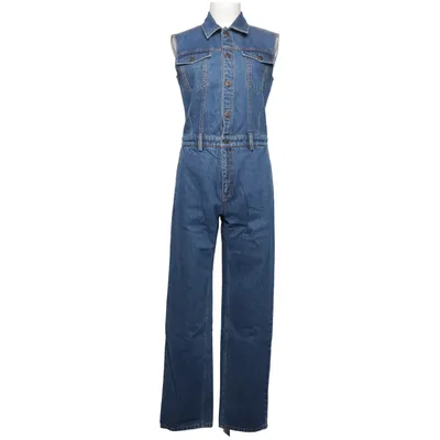 Jumpsuit (Blauw) van Wood Wood Katoen