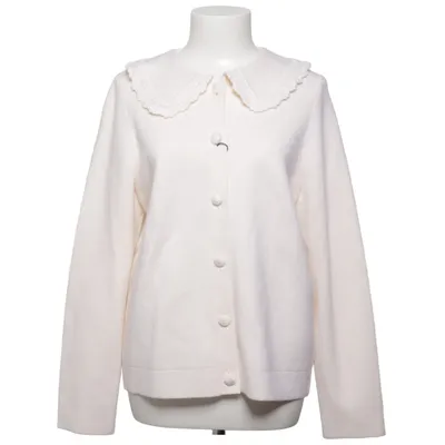 Cardigan (Blanc) de La Maille Sézane Laine de mouton