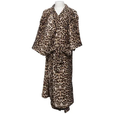 Peignoir (Marron, Noir, Beige) Polyester