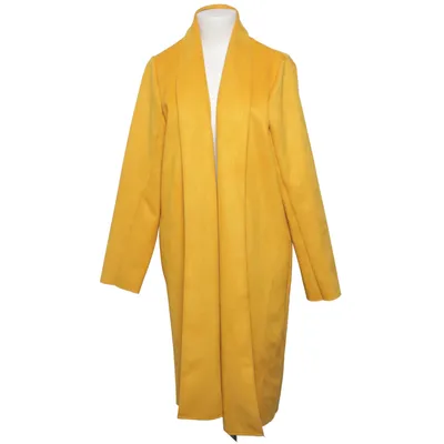 Coat (Yellow) from Zara Woman Collection Elastane, Polyester