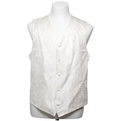 Kostuumgilet (Wit) van Wilvorst Acetaat, Viscose