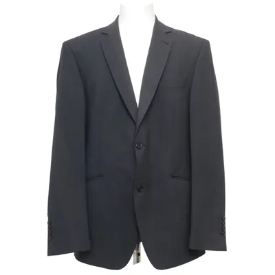 Kavaj (Grå) från ITS Elastan, Polyester, Viskos, Ull