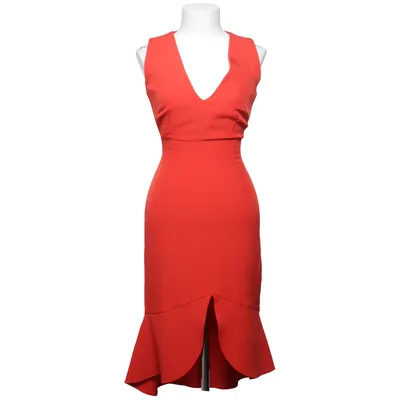 Jurk (Rood) van Vesper Elastaan, Polyester