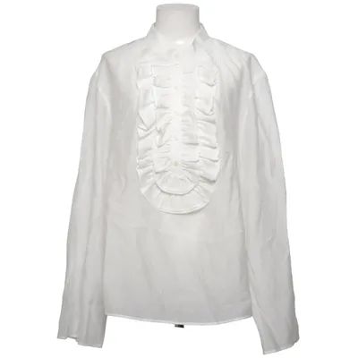 Blus (Vit) från H&M Lyocell, Polyester