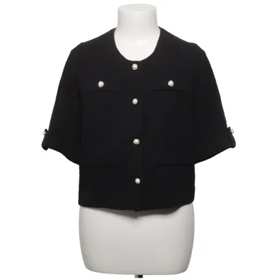 Blazer (Black) from Veronica Virta Cotton, Polyester