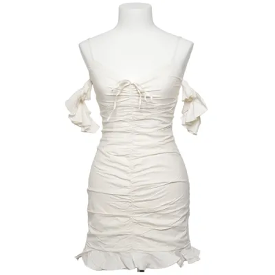 Robe (Beige) de Oh Polly Coton, Élasthane