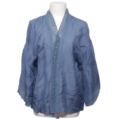 Kimono (Bleu) de Linea Tesini Coton, Lin, Viscose
