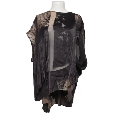 Top (Black, Beige) from Ivan Grundahl Silk, Viscose
