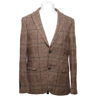 Blazer (Marron, Multicolore) de Officine Générale Polyamide, Viscose, Laine