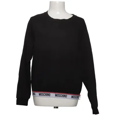 Collegetröja (Svart) från Moschino Underwear Bomull, Elastan