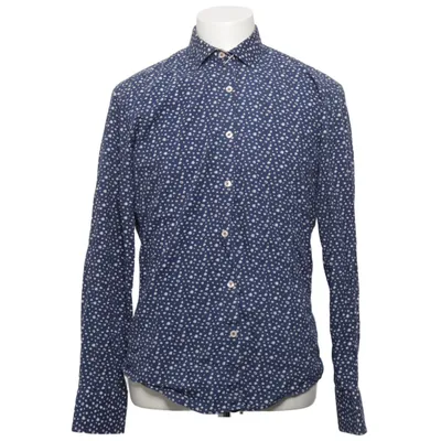 Shirt (Blue, White, Red) from Tailor Store Cotton