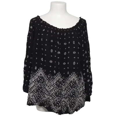 Blouse (Zwart, Wit) van Miss Milla Polyester