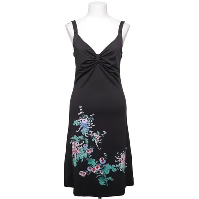 Jurk (Zwart, Meerkleurig) van King Louie Elastaan, Polyester