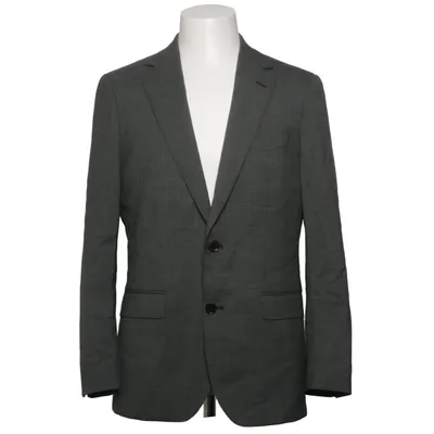 Blazer (Grå) fra Nils Polyester, Viscose, Uld