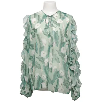Bluse (Grøn, Hvid) fra STOCKH LM Polyester