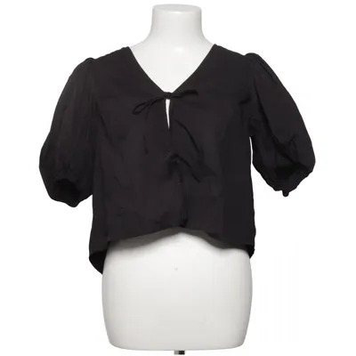 Blouse portefeuille (Noir) de Gina Tricot Coton