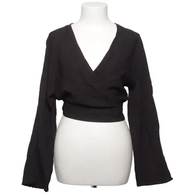 Blouse portefeuille (Noir) de LeGer