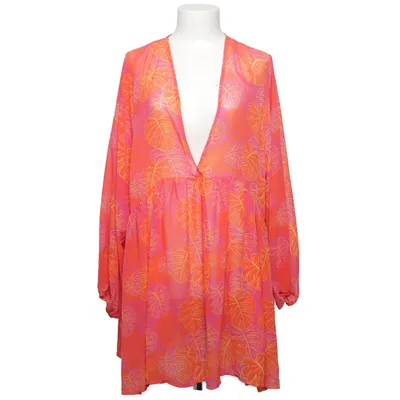 Strandklänning (Rosa, Orange, Röd, Flerfärgad) från Janina Polyester