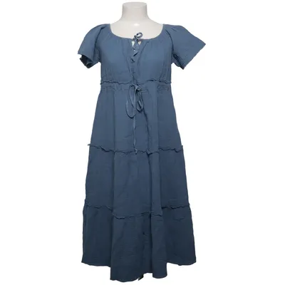 Långklänning (Blå) från Made in italy Bomull