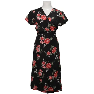 Wickelkleid (Schwarz, Rot, Mehrfarbig) von Club Xprs Viskose