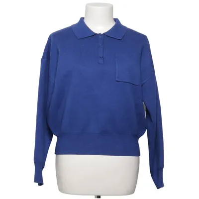 Sweater (Blue) from Zara Polyamide, Polyester, Viscose
