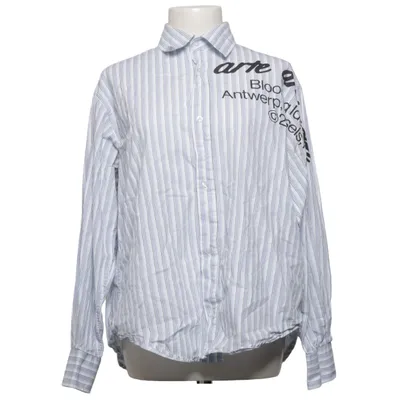Shirt (Blauw, Wit) van Âme antwerp Katoen