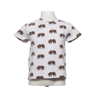 T-shirt (White, Brown) from Stitches