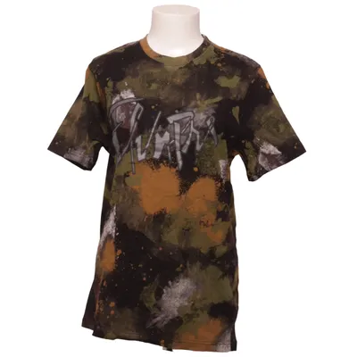 T-shirt (Grøn, Sort, Flerfarvet) fra Eleven Paris Bomuld