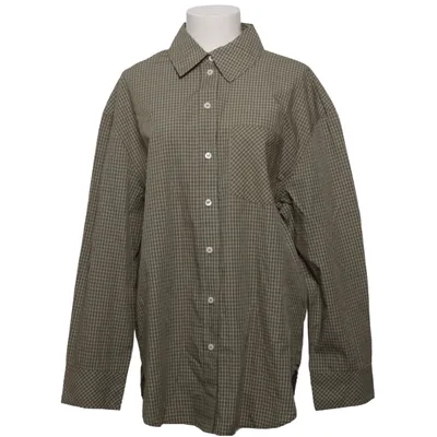 Skjorta (Grön, Vit, Flerfärgad) från Monki Bomull