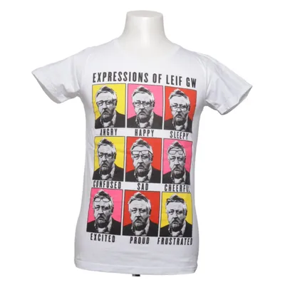 T-shirt (Wit, Meerkleurig) van Rock Paper Scissors Katoen
