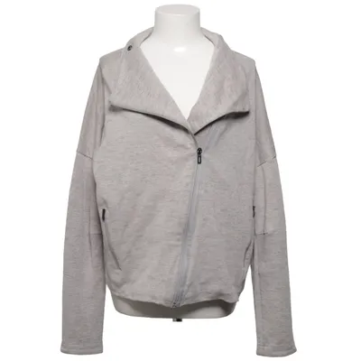 Träningsjacka (Grå) från Adidas Bomull, Elastan, Återvunnen polyester