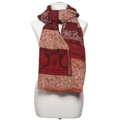 Scarf (Red, Beige, Multicolored)