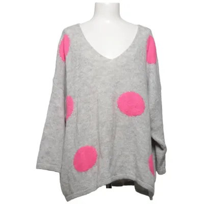 Pull-over (Gris, Rose, Multicolore) de Cat & Co Acrylique, Polyamide, Viscose, Laine