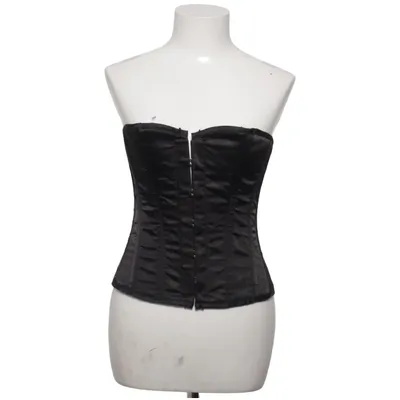 Corset (Noir) de Cottelli Collection Coton, Élasthane, Polyester