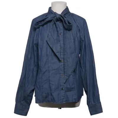 Jeansskjorte (Blå) fra Holly & Whyte by Lindex Bomuld, Lyocell
