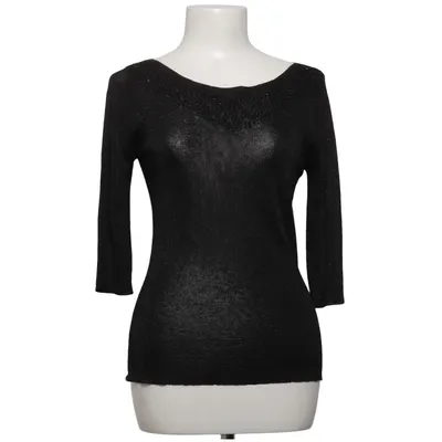 Top (Schwarz) von Isolde Metallfaser, Polyester, Viskose