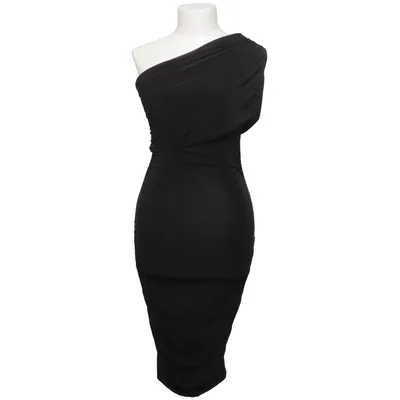 Jurk (Zwart) van Honor Gold Elastaan, Polyester