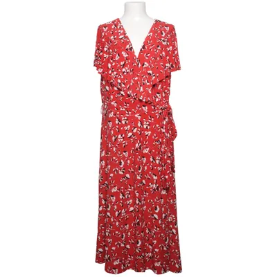 Wickelkleid (Rot, Weiß, Schwarz) von Lauren Ralph Lauren Elasthan, Polyester