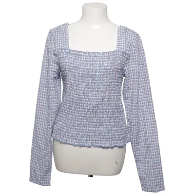 Crop top (Blå, Hvid, Rød) fra Noisy May Bomuld, Polyester