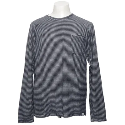 Lange mouwen shirt (Blauw, Wit) van Norse Projects Katoen, Linnen
